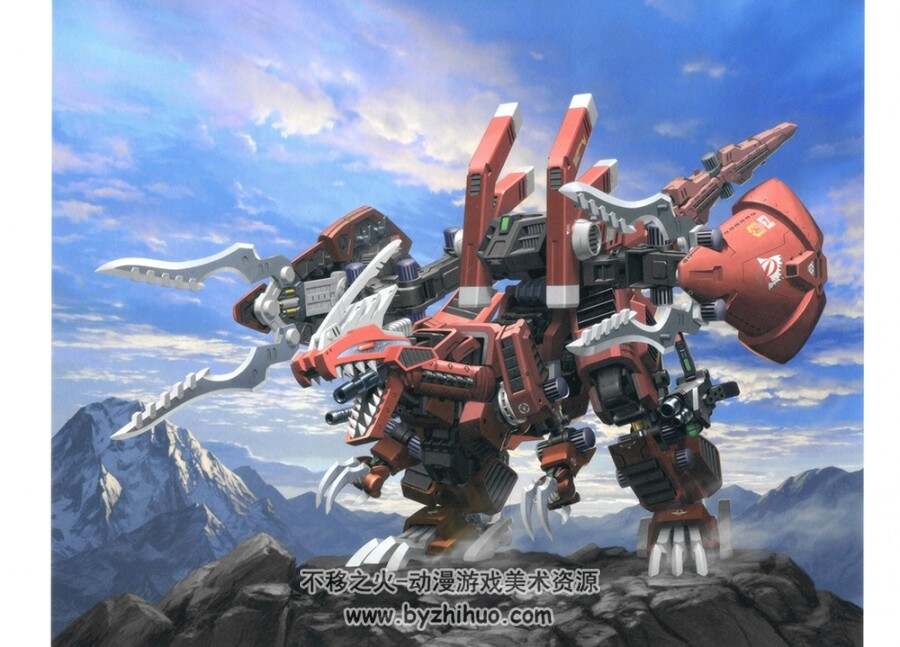 索斯机械兽画集设定.ZOIDS ART OF HMM 2006-2020.185P.156MB.jpg.百度网盘/阿里云盘