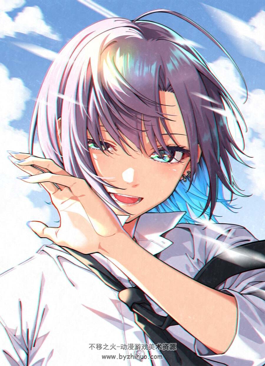 P站画师 愛須冷蔵 二次元插画图片壁纸 百度网盘下载 95P