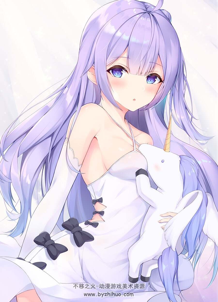 PIXIV 插画师 藍綬アイラ 软萌少女二次元插画图片 百度网盘下载