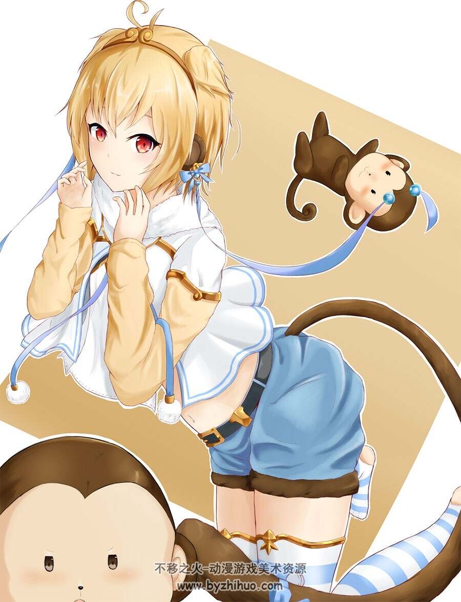 PIXIV 插画师 藍綬アイラ 软萌少女二次元插画图片 百度网盘下载