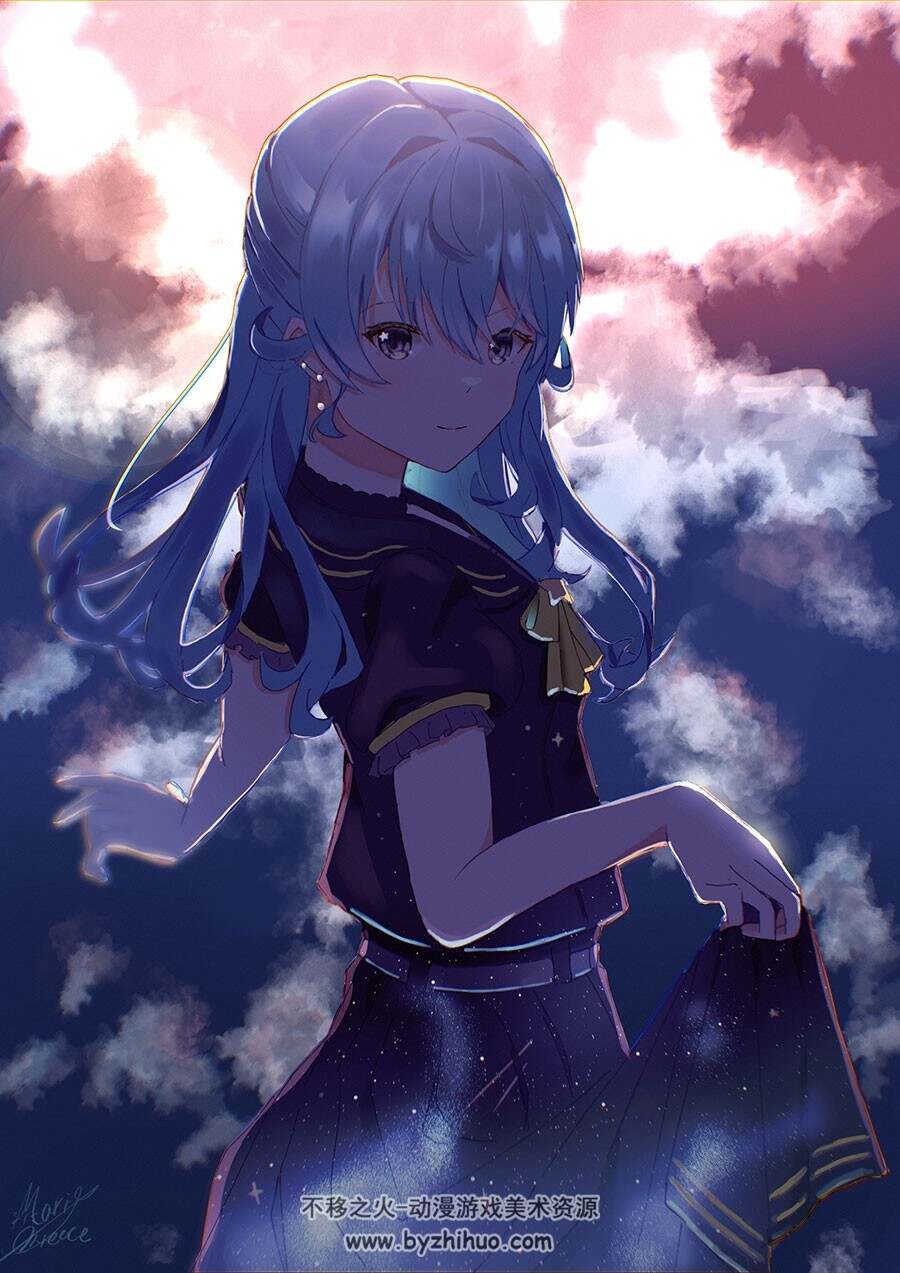 P站画师 MariA Onnette 二次元插画壁纸图片 百度网盘下载 101P