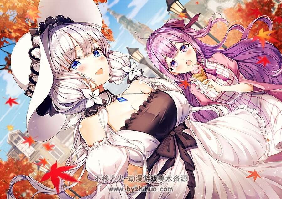 Pixiv 画师コマ 动漫人物插画二次元图片壁纸 百度网盘下载