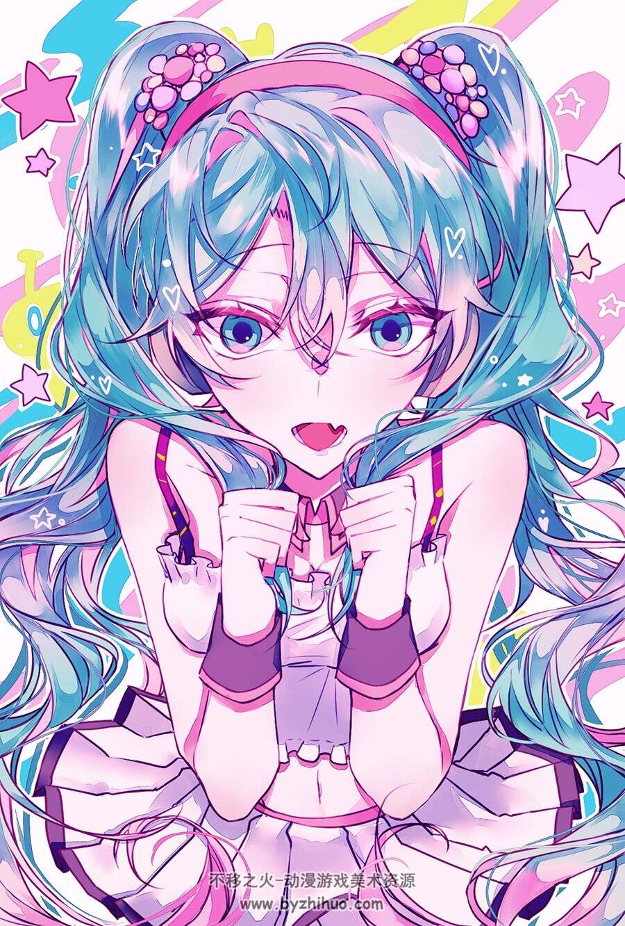 Pixiv 画师コマ 动漫人物插画二次元图片壁纸 百度网盘下载