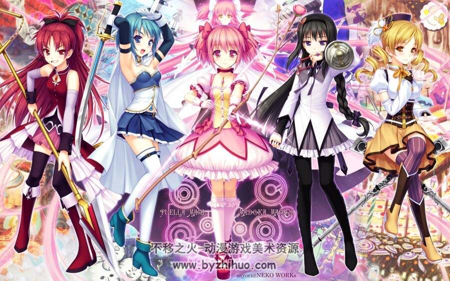 sayori画集 魔法少女小圆 PUELLA MAGI MADOKA MAGICA (魔法少女まどか☆マギカ) 下载