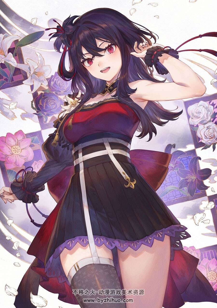画师mashu 二次元精选插画图集 百度网盘下载 242P