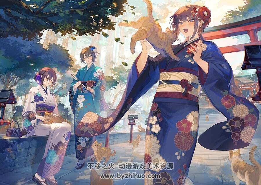 画师mashu 二次元精选插画图集 百度网盘下载 242P