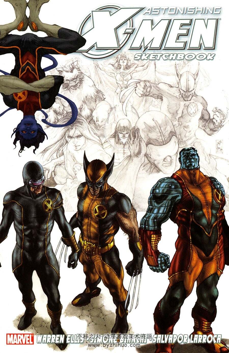 Astonishing X-Men Sketchbook 设定集 百度网盘下载