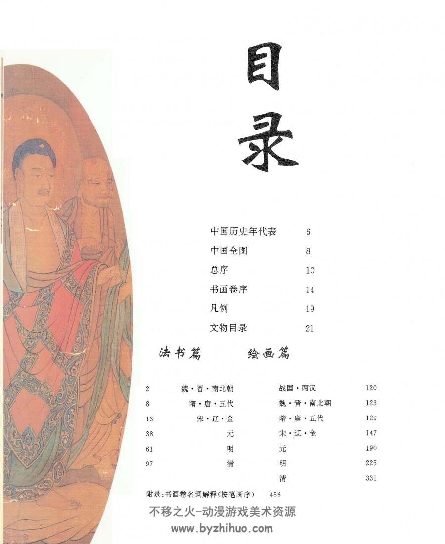 中国文物辞典 书画系列 PDF格式 百度网盘下载 111MB