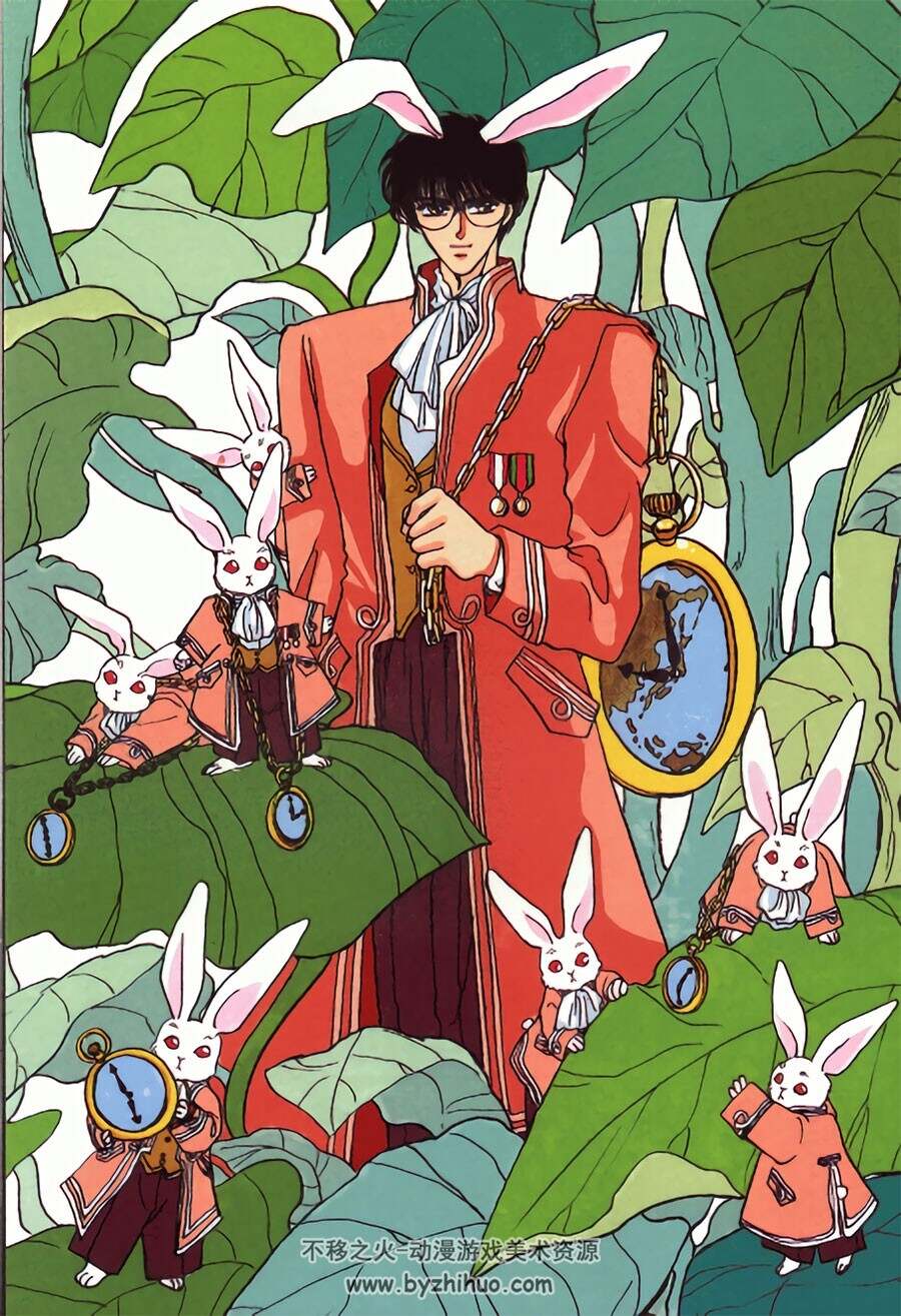 CLAMP 东京巴比伦 明信片画集 百度网盘下载