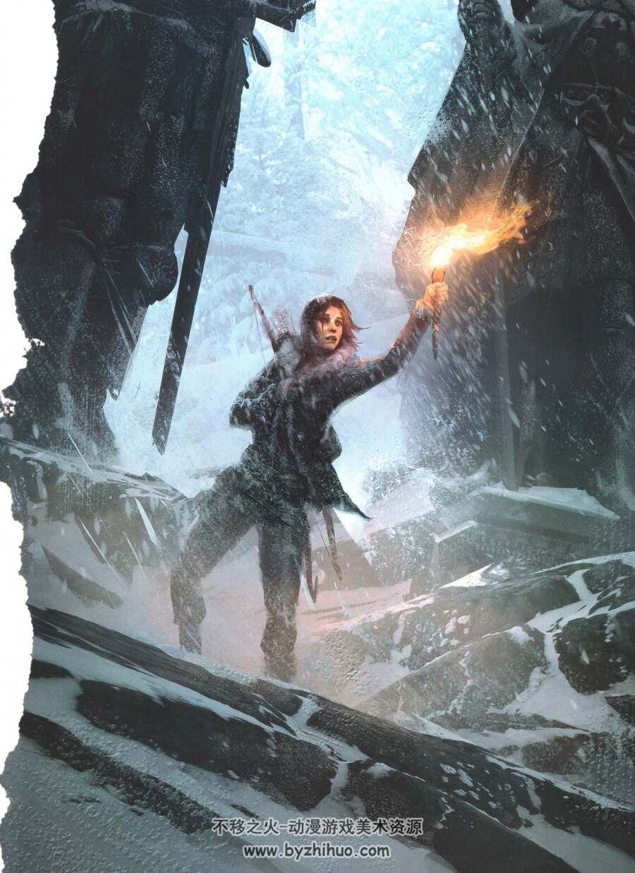 古墓丽影崛起 官方艺术设定集/Rise of the Tomb Raider The Official Art Book 百度云