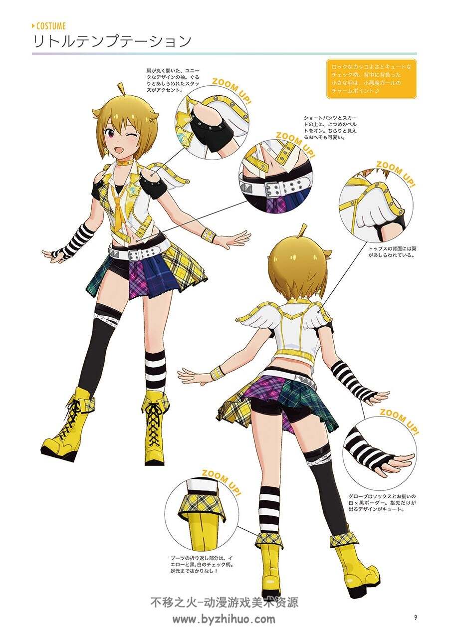 The iDOLMSTER Million Live! Theater Days Dress up Collection 设定画集 百度网盘下载 不移之火资源网