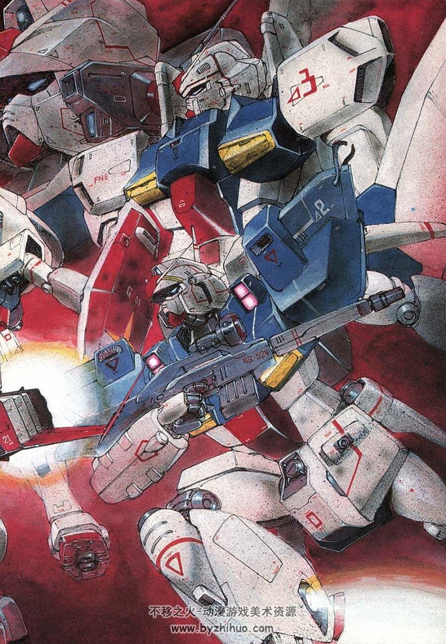 机动战士高达.KAZUHISA KONDO 2D&3D WORKS GO AHEAD_nodrm.232P.jpg.百度网盘/阿里云盘