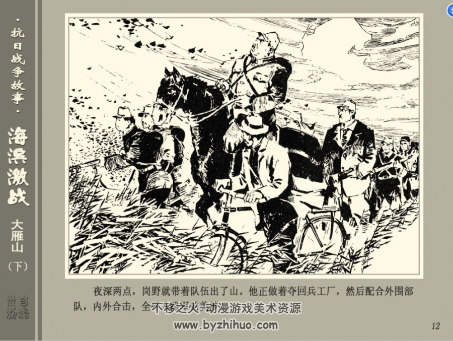 大雁山 上下册 PDF格式抗日战争 1977年版 百度下载 53.8MB