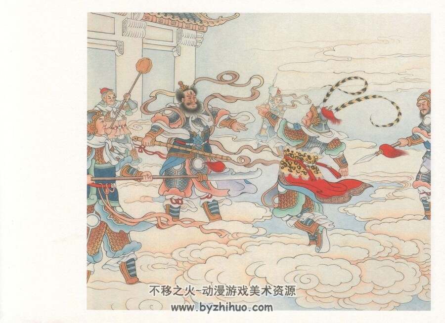 大闹天宫 全彩连环画PDF格式 百度网盘下载 283.5MB