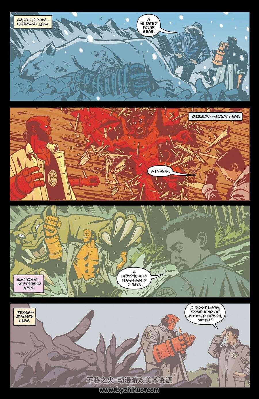 Hellboy and the BPRD 漫画 百度网盘下载