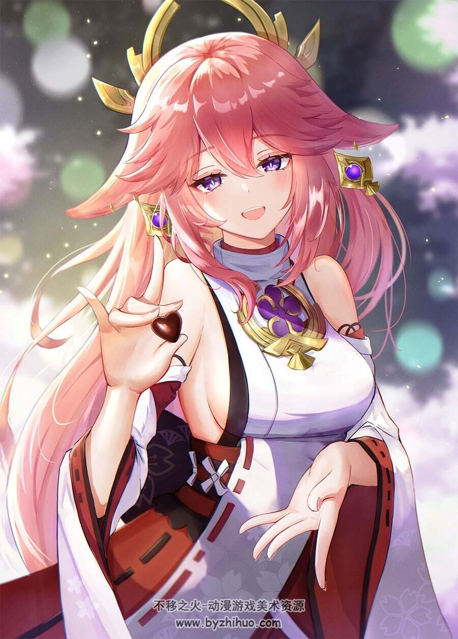 PIXIV 插画师GAO 动漫人物插画图片壁纸 百度网盘下载
