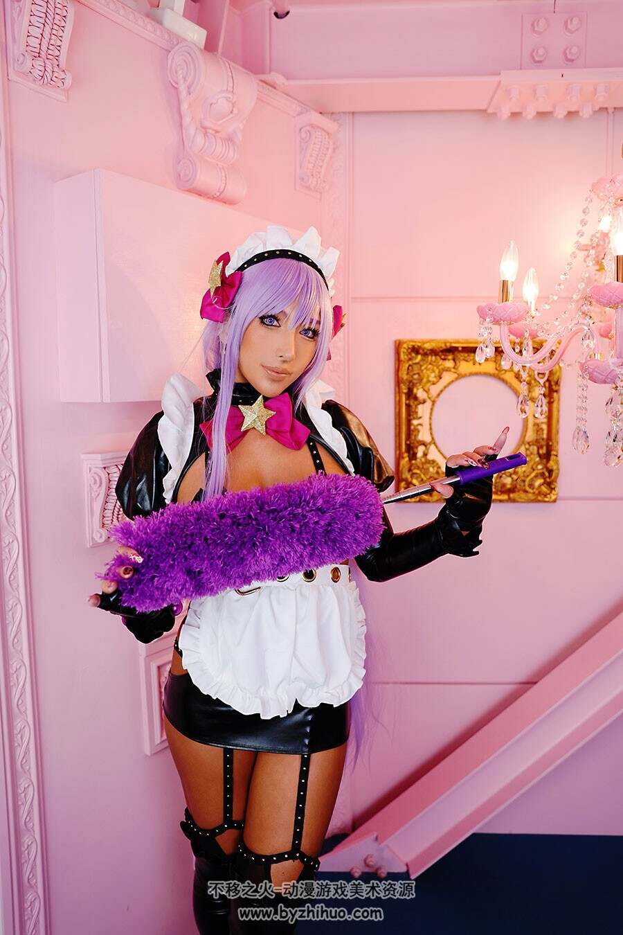 nonBB your maid nonsummerjack [non姐] 制服皮衣cos写真作品下载