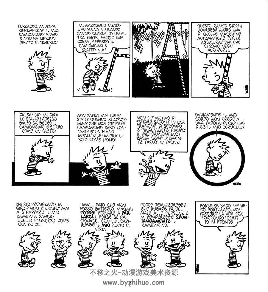 Calvin And Hobbes 第6册 Il Progresso Tecnologico Fa 'boink 漫画下载