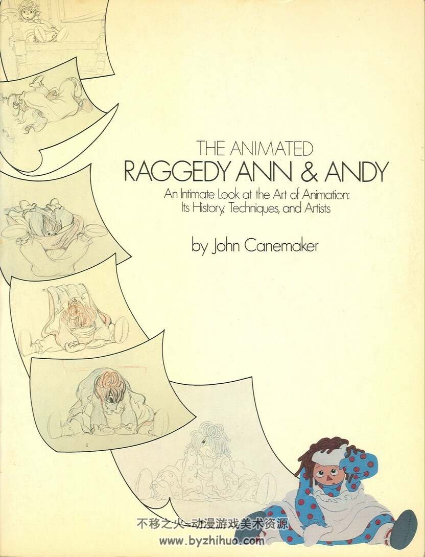 THE ANIMATED RAGGEDY ANN&ANDY 一本2D动画制作教程 272P 233MB