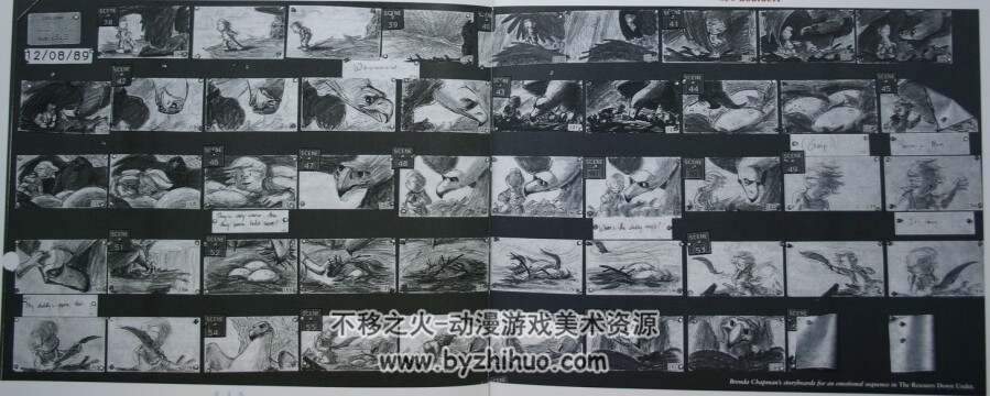 纸上的梦想 迪斯尼故事板画家的艺术 百度盘下载 248P