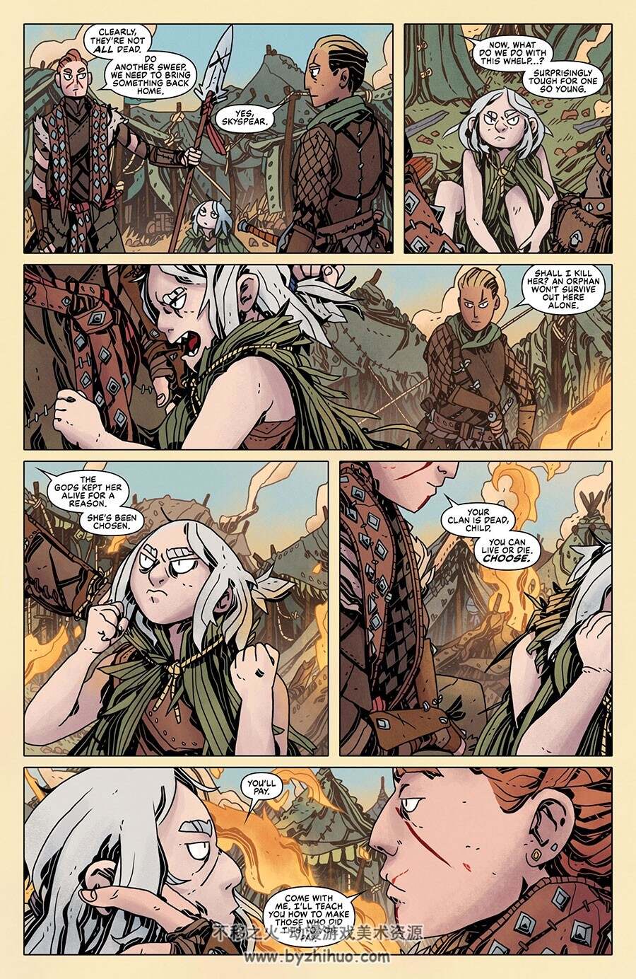 Critical Role The Mighty Nein Origins Yasha Nydoorin 漫画下载
