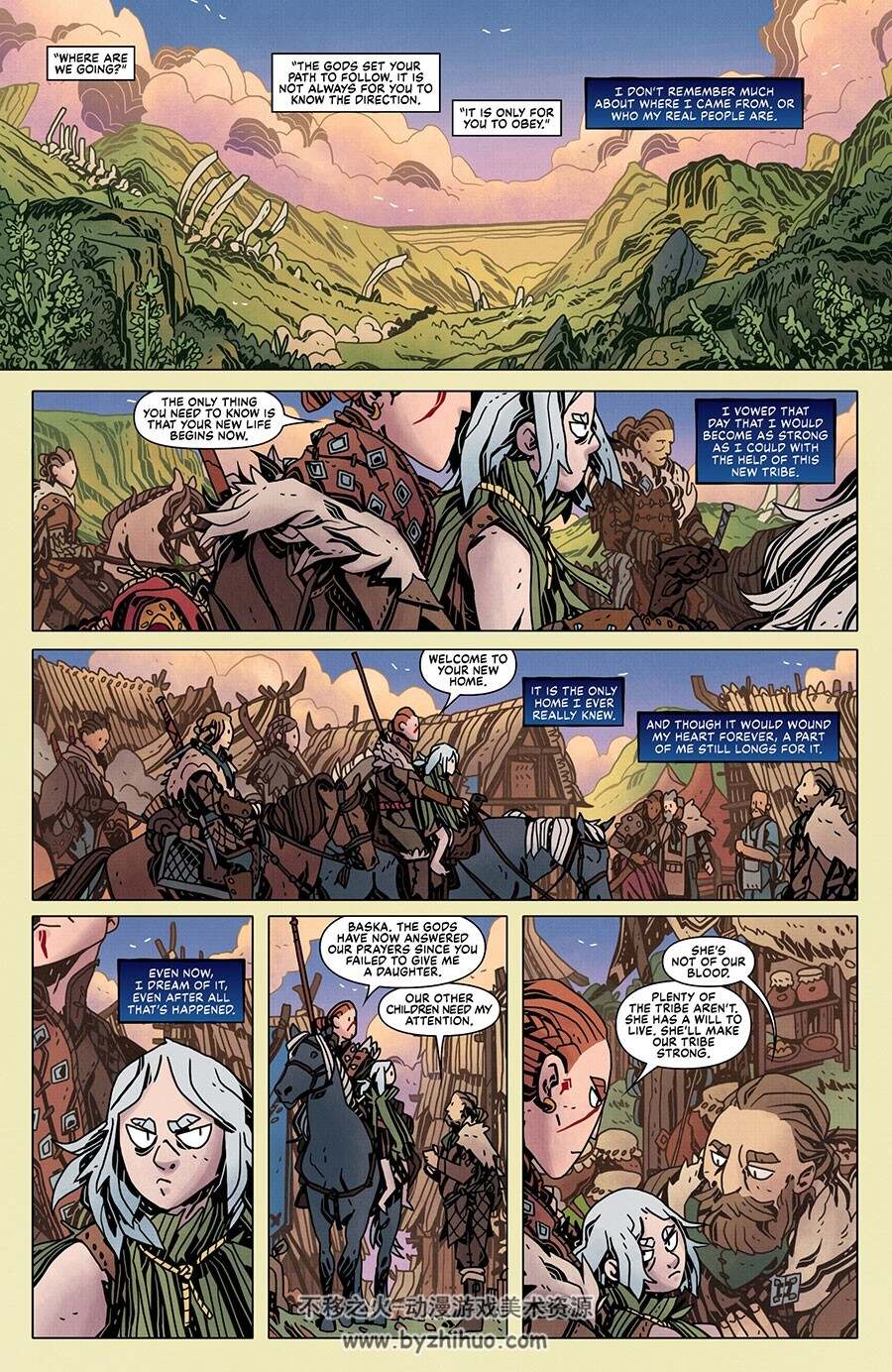 Critical Role The Mighty Nein Origins Yasha Nydoorin 漫画下载