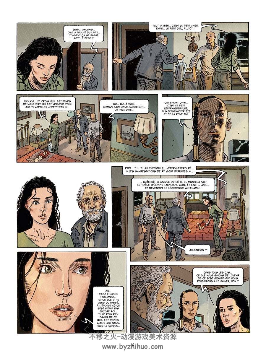 Les Deux Cœurs De L'Égypte 第3册 Vivre Toutes Les Vies 漫画下载