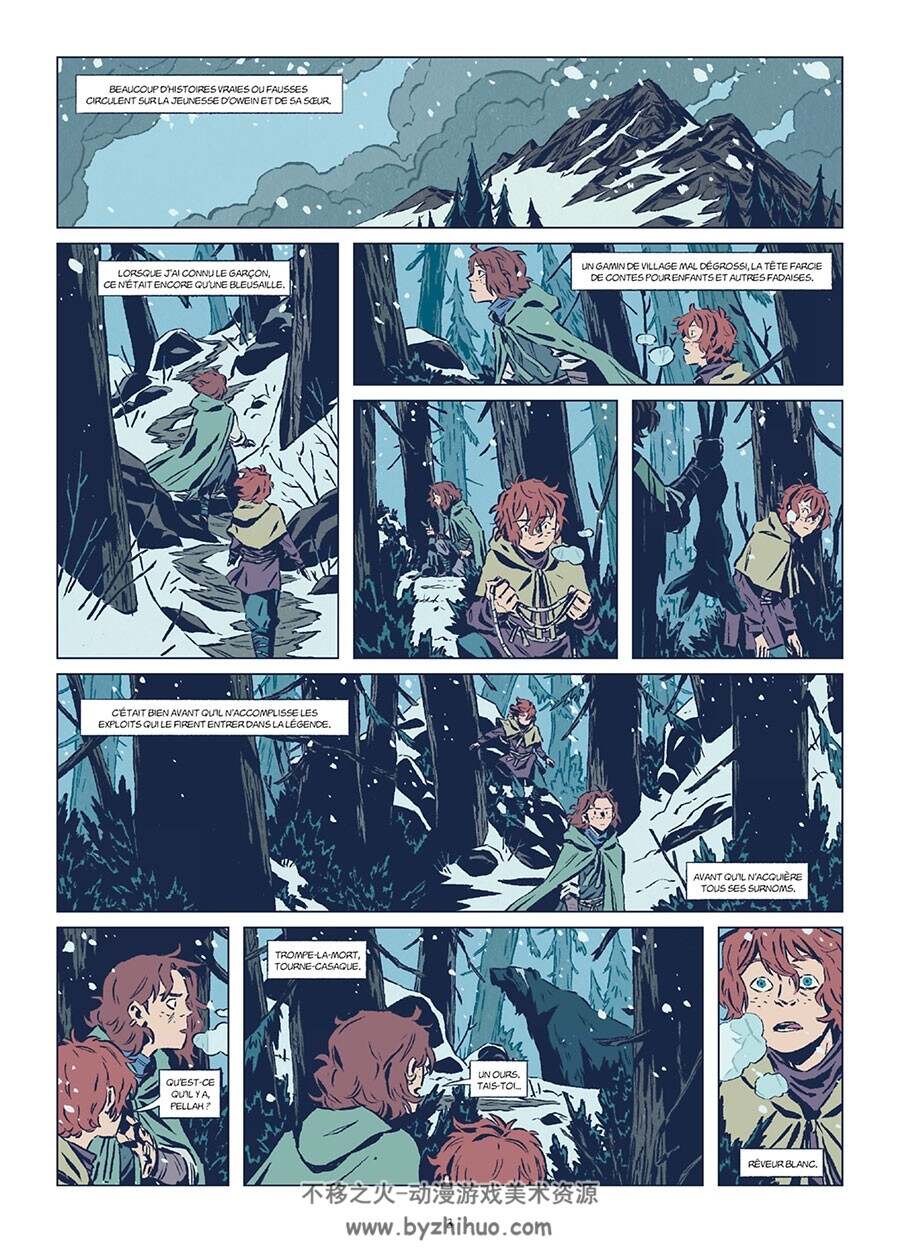 Les Songes Du Roi Griffu 第1册 Le Fils De L'hiver 漫画下载