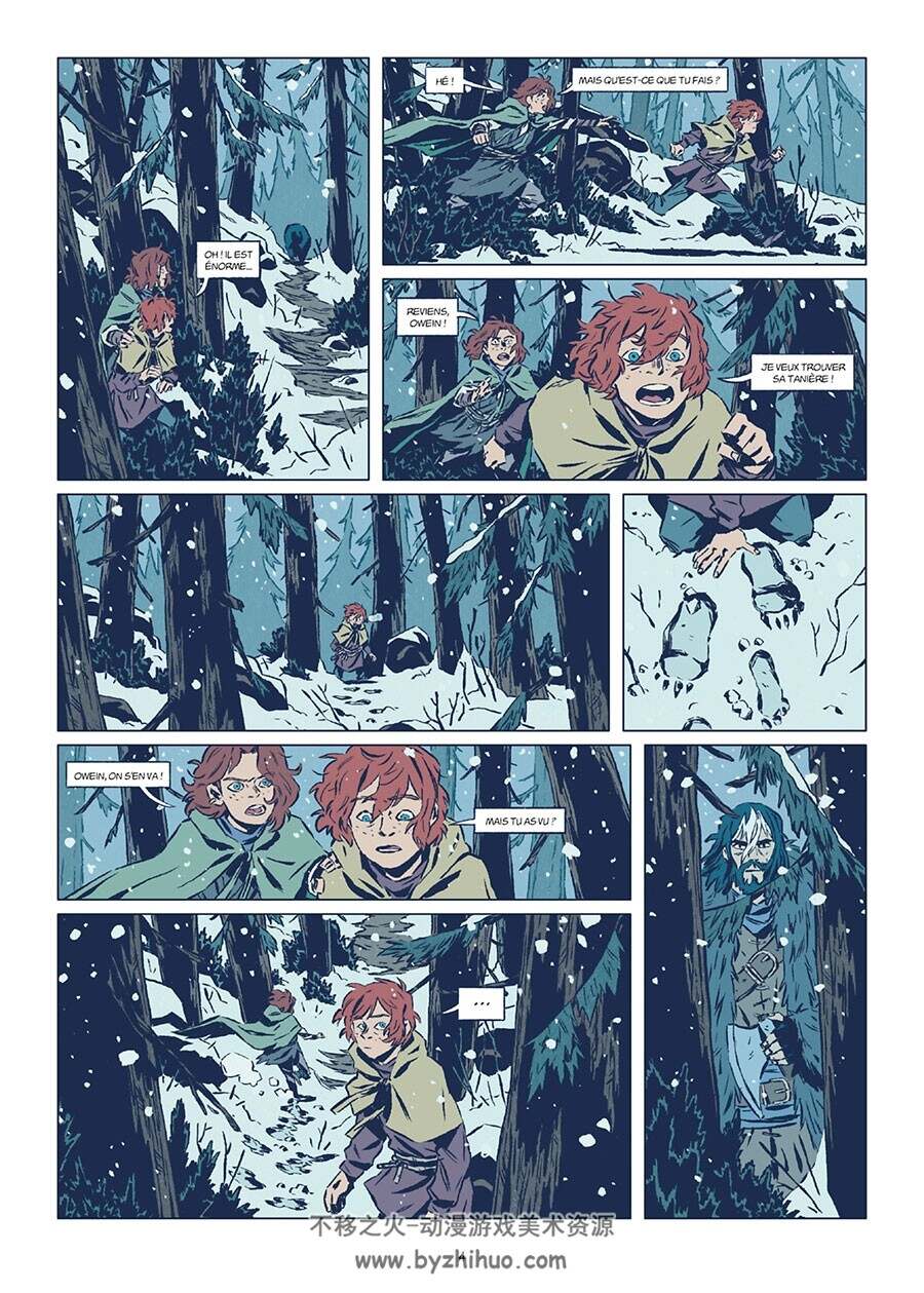 Les Songes Du Roi Griffu 第1册 Le Fils De L'hiver 漫画下载