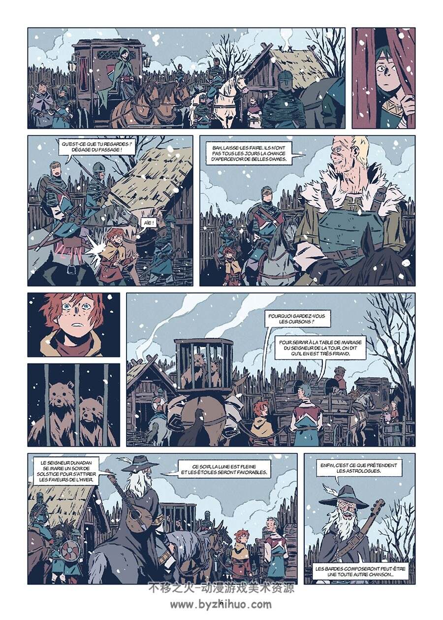 Les Songes Du Roi Griffu 第1册 Le Fils De L'hiver 漫画下载