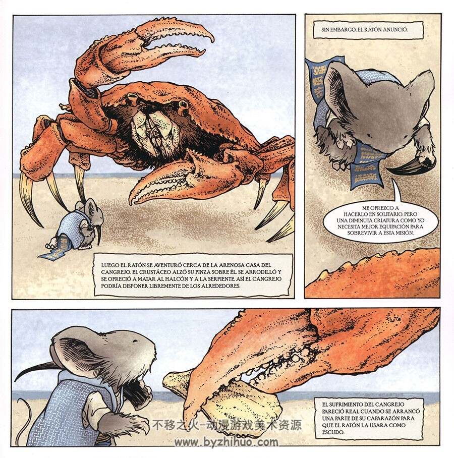 Mouse Guard Baldwin el Valiente y Otras Historias 漫画下载