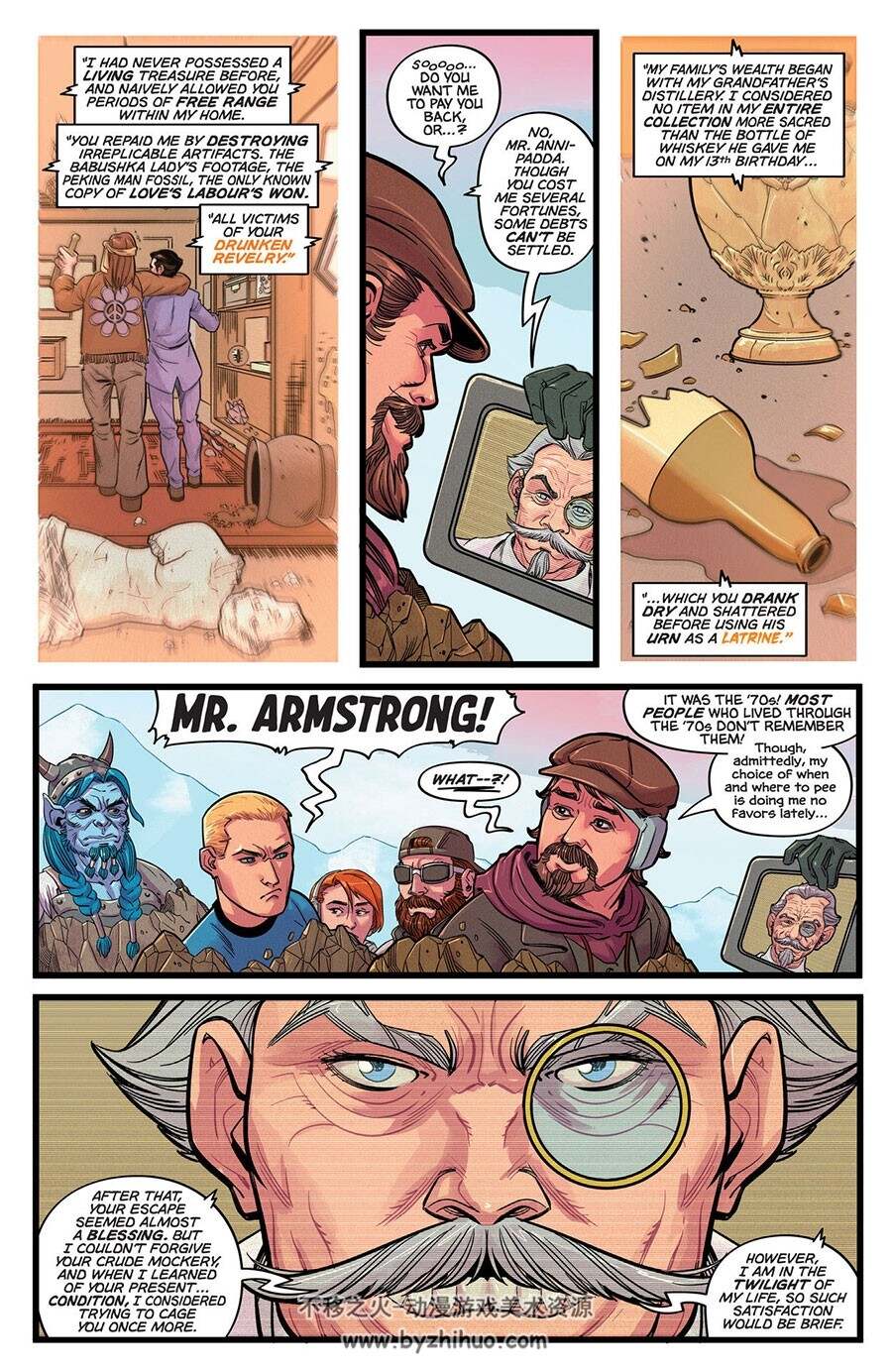 Archer & Armstrong Forever 第004册 漫画 百度网盘下载