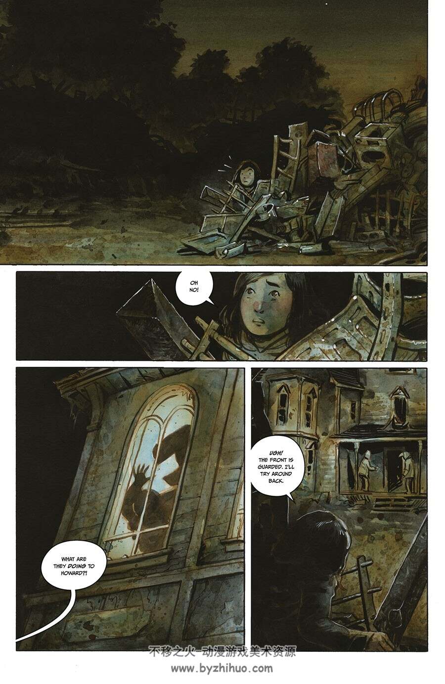The Lonesome Hunters 第004册 漫画 百度网盘下载