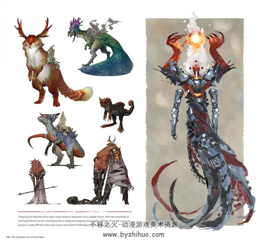 激战设定画集The Complete Art of Guild Wars-ArenaNet 20th Anniversary Edition.182P.504M