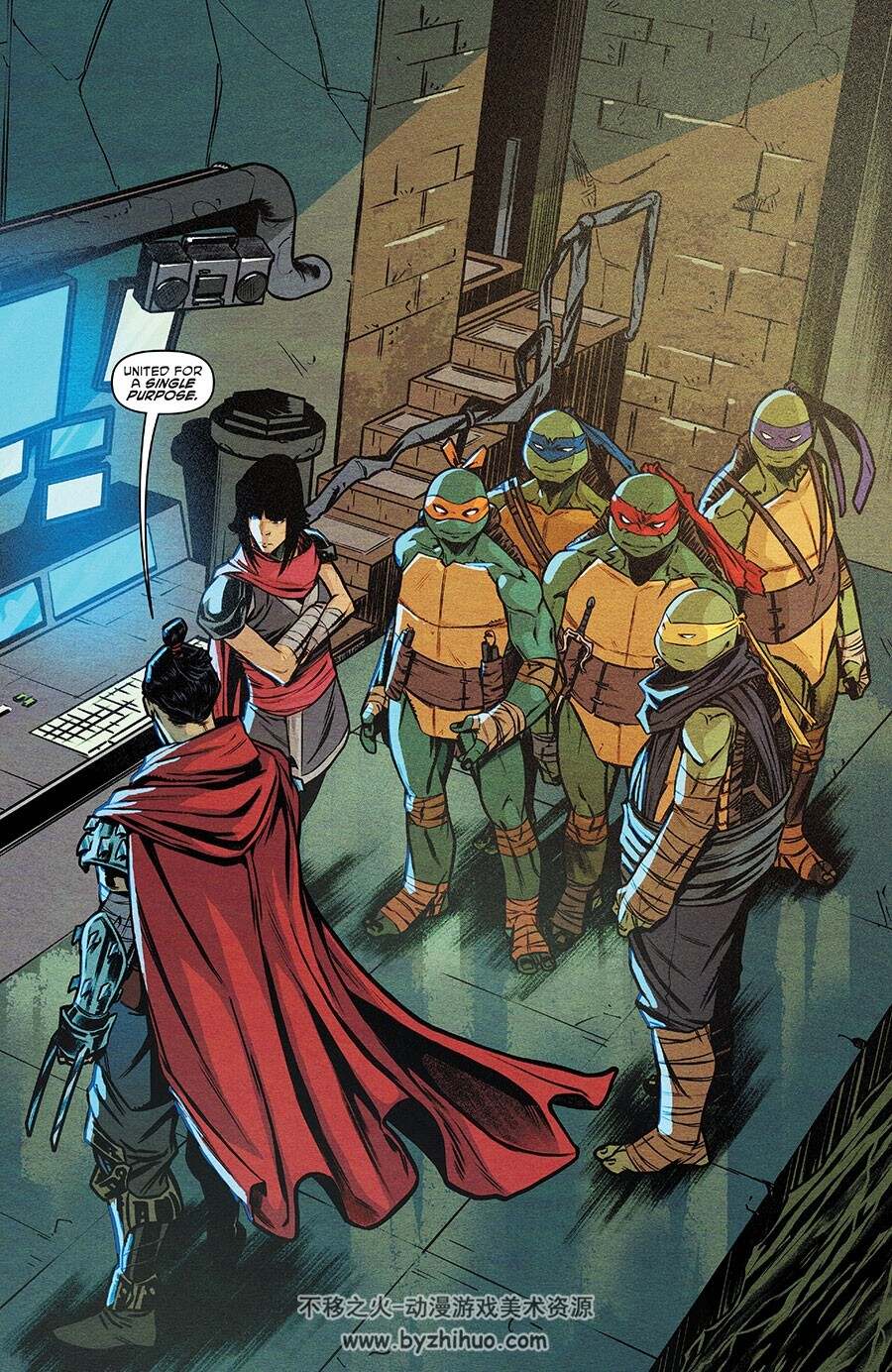 Teenage Mutant Ninja Turtles The Armageddon Game 第001册 漫画下载