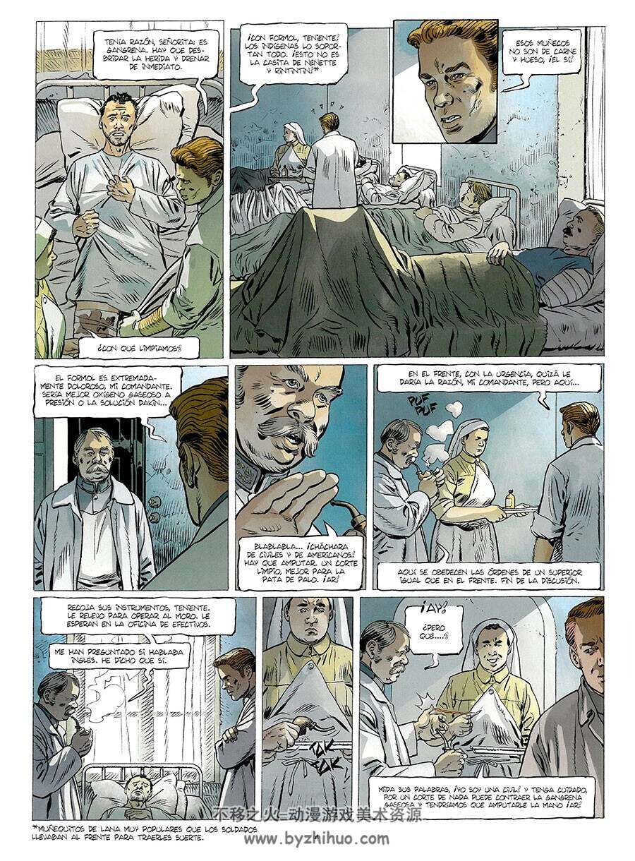 Ambulancia 13 第3册 [第4册] El Rostro de la Guerra 漫画下载