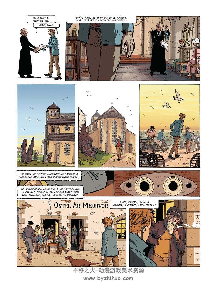 Les Compagnons De La Libération 第8册 L'île De Sein 漫画下载