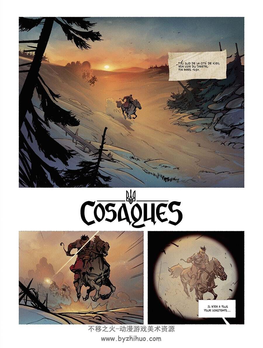 Cosaques 第1册 Le Hussard Ailé 漫画 百度网盘下载