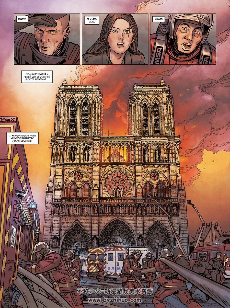 Les Bâtisseurs 第1册 Viollet le Duc L'Homme Qui Ressuscita Notre Dame 漫画下载