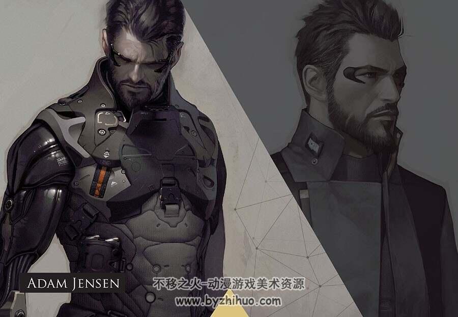 Deus Ex Mankind Divided Design Work 画集 百度网盘下载