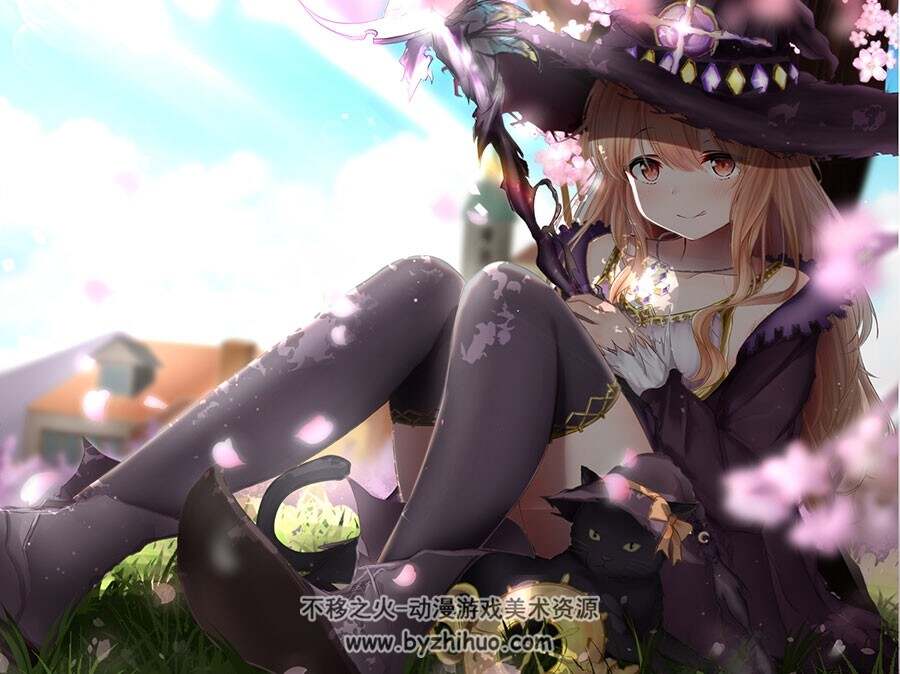 插画师 Monaka Curl 二次元少女插画壁纸图包 百度网盘下载