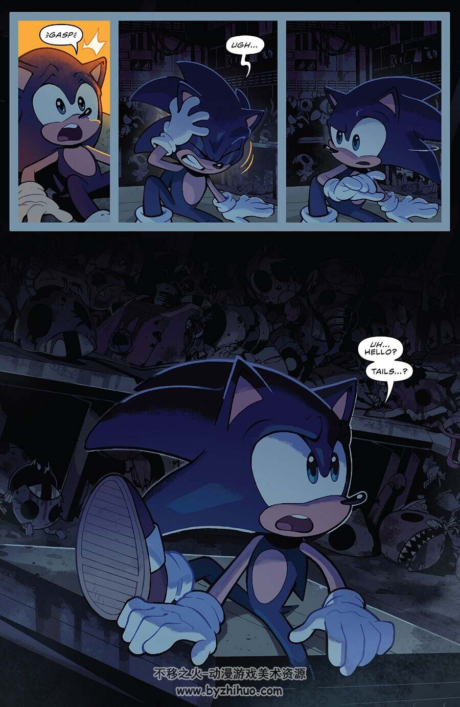 Sonic the Hedgehog Scrapnik Island 第1册 [共4册] 漫画 百度网盘下载