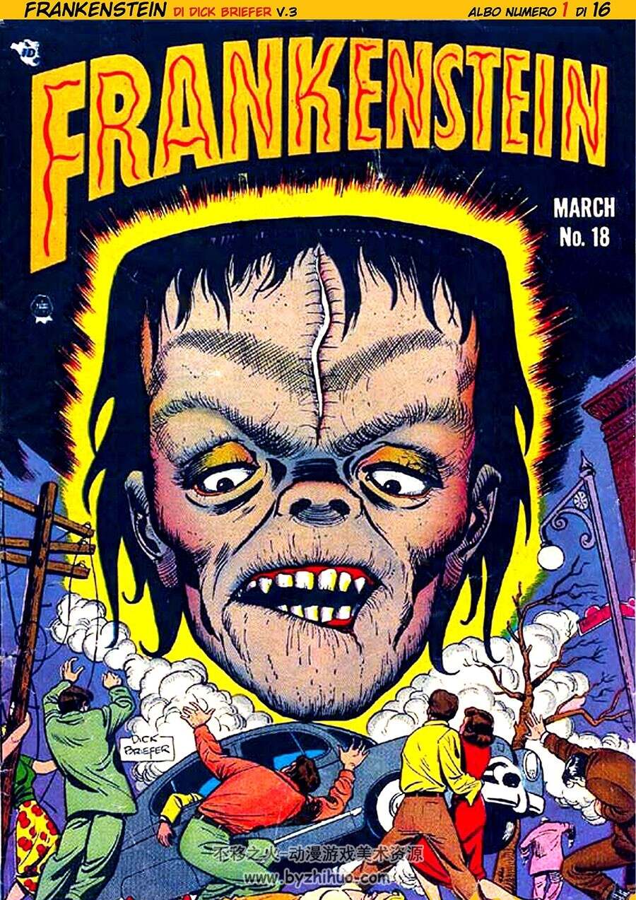 Frankenstein Di Dick Briefer  第1册 漫画 百度网盘下载