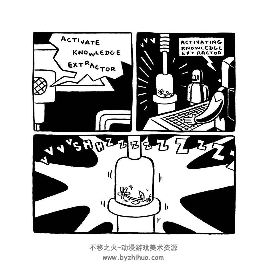 Monkey vs Robot and the Crystal of Power 漫画 百度网盘下载