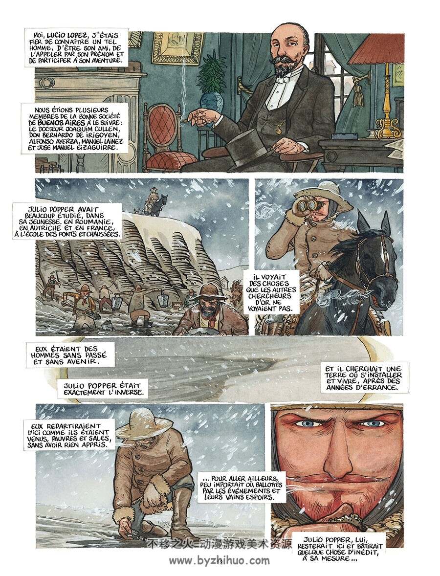 Julio Popper Le dernier roi de Terre de Feu 漫画 网盘下载