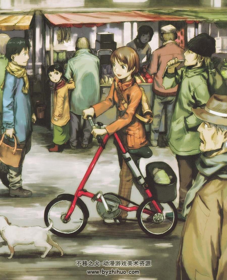 自行车少女/少女自転車解放区画集图册.Various.184P/1.09G.jpg.百度/阿里网盘