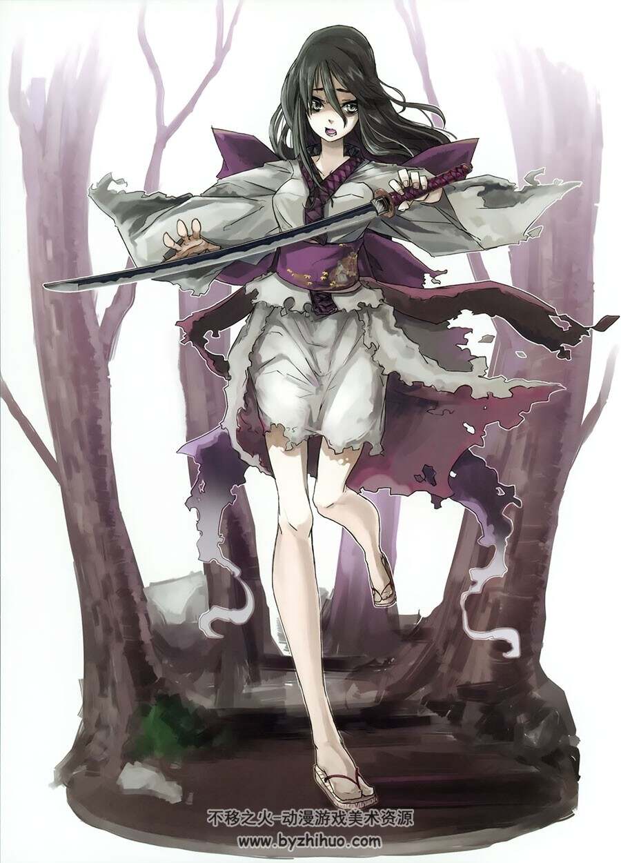 萌える日本刀大全 Japanese Sword Girls 画集 百度网盘下载
