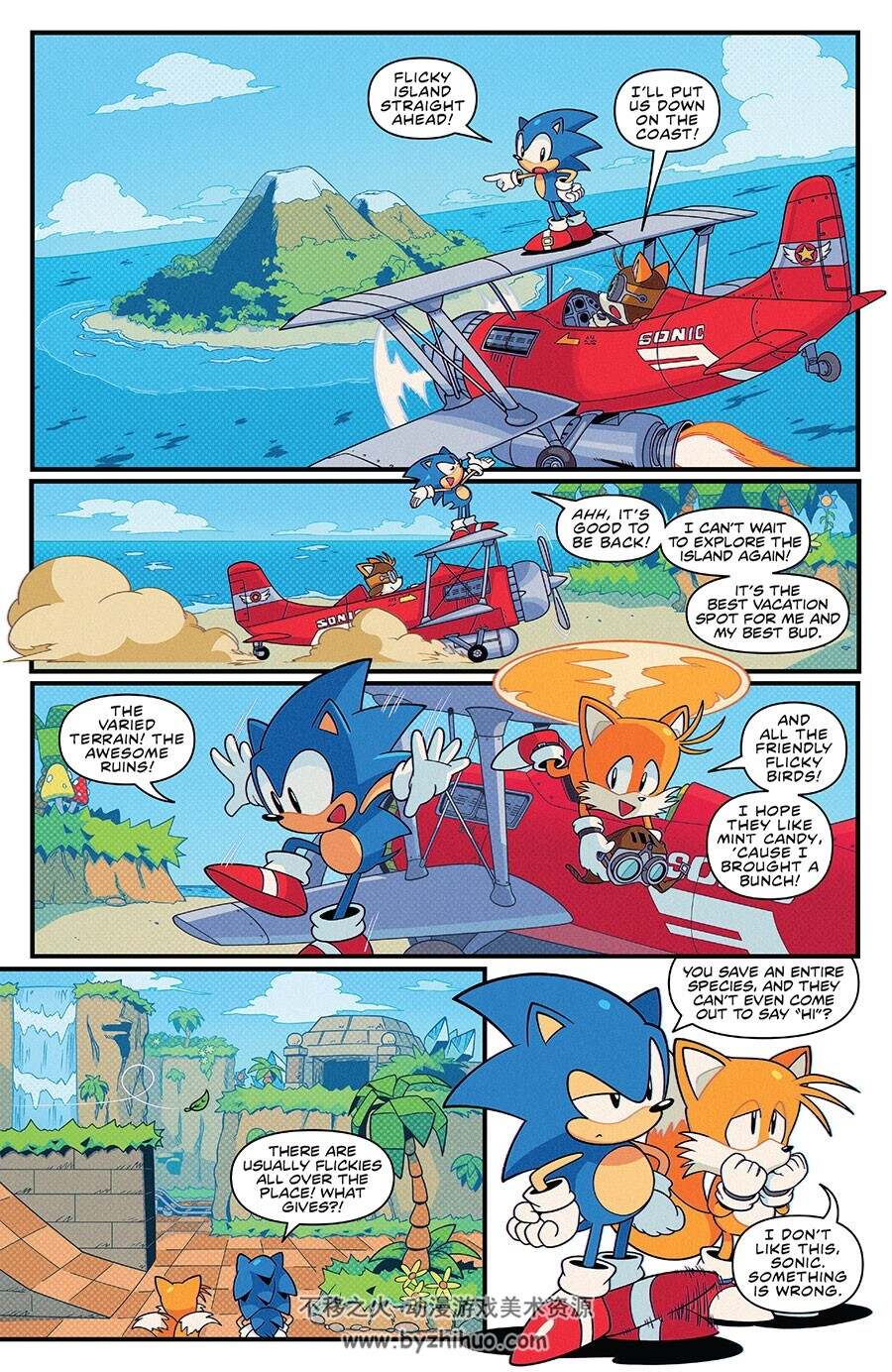 Sonic The Hedgehog Tails 30th Anniversary Special 漫画 百度网盘下载