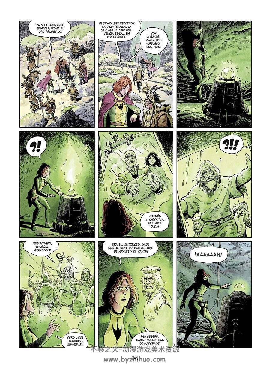 Los Mundos de Thorgal 第6-8册 Yann, Surzhenko 漫画下载