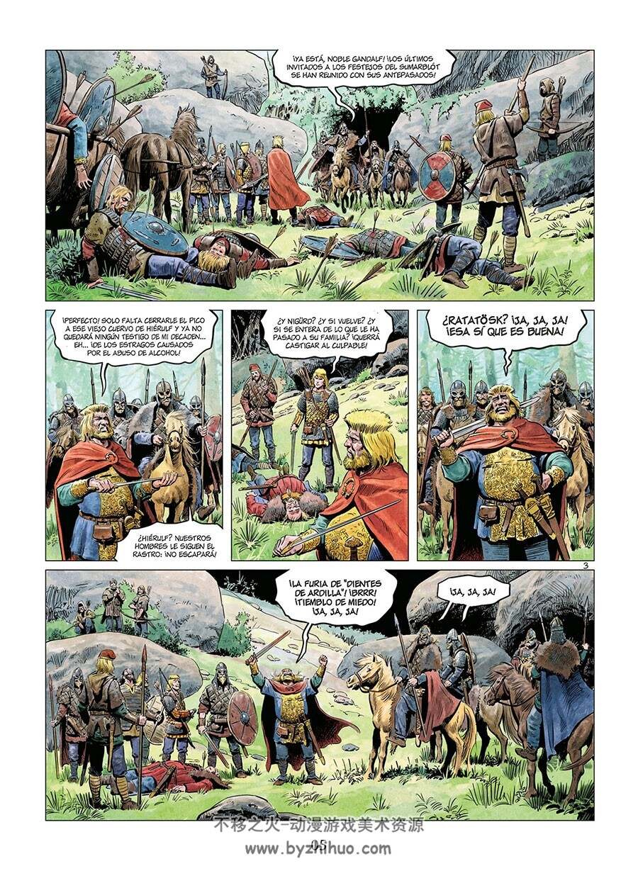 Los Mundos de Thorgal La Juventud de Thorgal 第4-5册 漫画下载